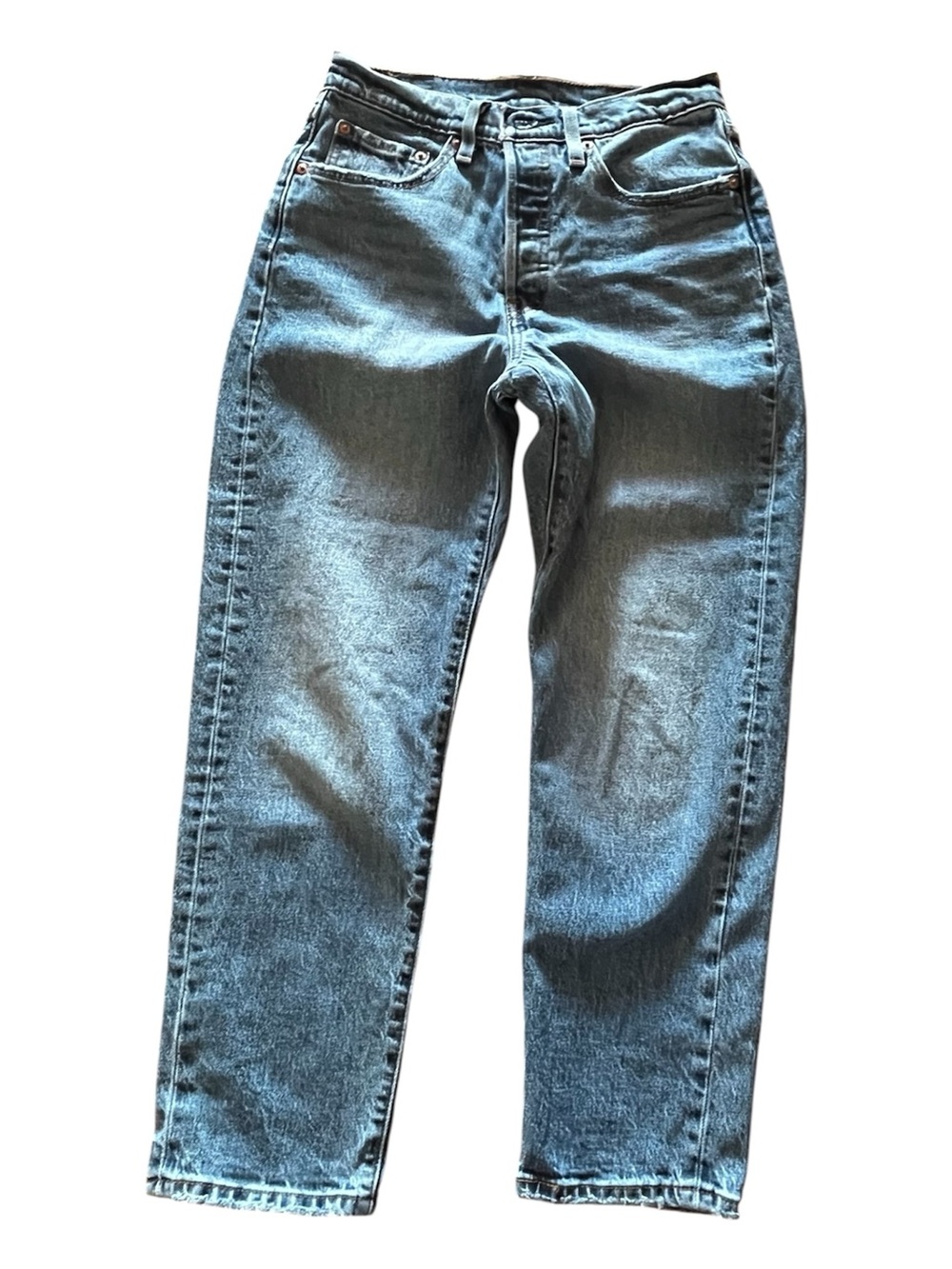 Size 27 waist Vintage 501 button fly Levi jeans